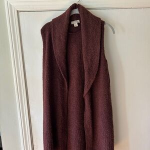 Loft Sweater - Maroon Size Small